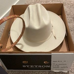 STETSON Open Road 6x Silverbelly Hat